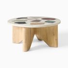 Maddox Terrazzo Round Coffee Table (36")