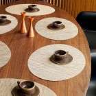 Chilewich Easy-Care Bamboo Round Placemats