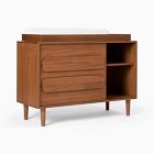 Gemini Open Narrow Dresser with Removable Topper (48")