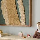 Woven Puppy Framed Wall Art