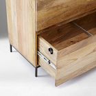 Industrial Solid Wood Lateral Modular File Cabinet (32")