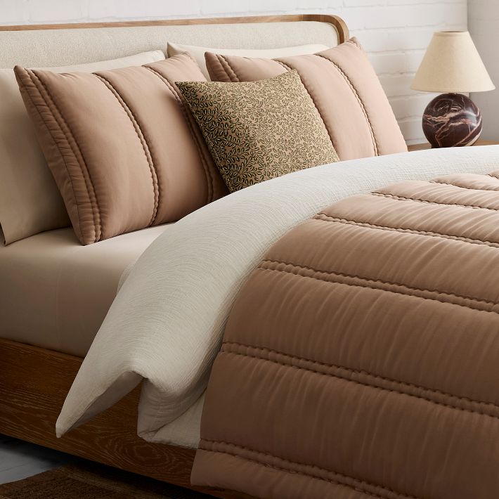 Silky TENCEL™ Plush Comforter & Shams | West Elm