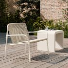 Oceana Outdoor Lounge Chair &amp; Syros Side Table (19") Set