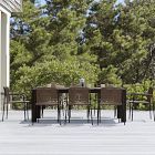 Telluride Aluminum Outdoor Extendable Table (60"&ndash;85") &amp; Oceana Dining Chairs Set