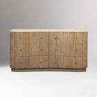Elinea Marble 6-Drawer Dresser (65")