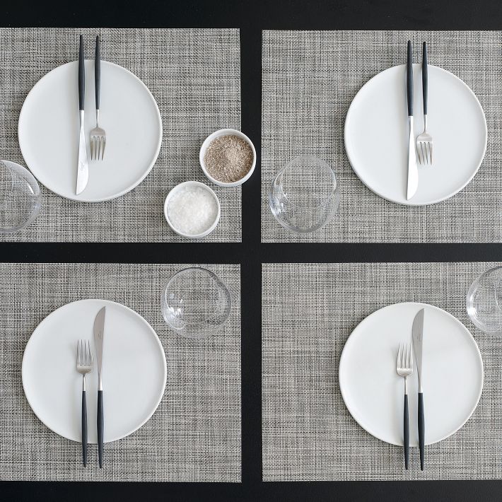 Chilewich Mini Basketweave Placemats Set of 4 | West Elm