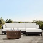 Porto Aluminum Outdoor 2-Piece Chaise Sectional (105")