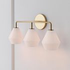 Sculptural 3-Light Geo Sconce (6"&ndash;6.5")