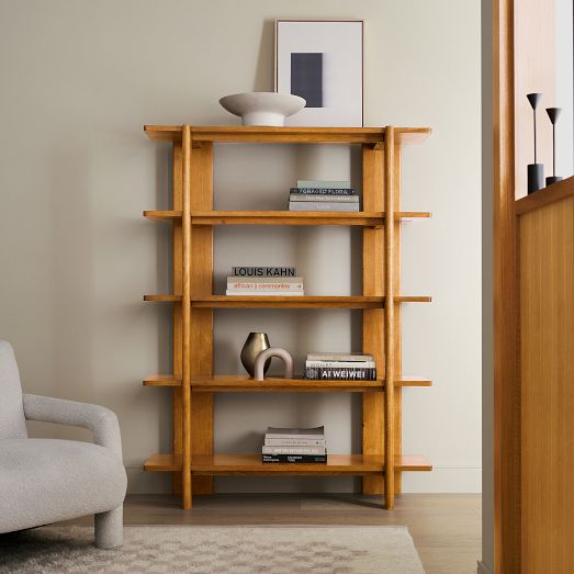 Otto Solid Wood Bookshelf (33"-53") by West Elm