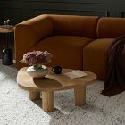 Zaccai Oak Nesting Coffee Table (36"&ndash;48")