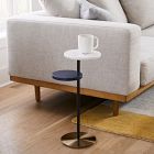 Eclipse Marble Drink Table (13.4")