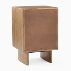 Anton Solid Wood Mini Nightstand (16")
