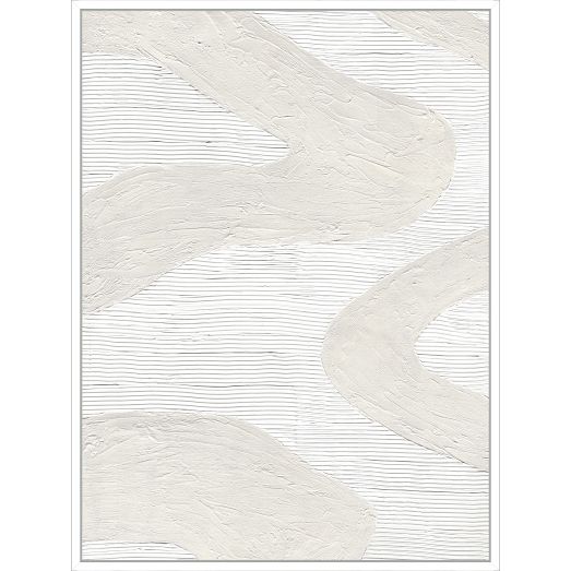 Modern Alabaster Framed Wall Art by West Elm