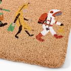 Halloween Trick-or-Treater Doormat