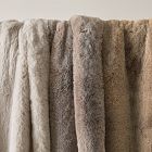 Faux Fur Chinchilla Throw