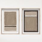 Oliver Gal Clay Blocks Abstract Wall Art