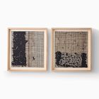 Embroidered Lines Wall Art