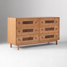 Pierce &amp; Ward Two-Tone 6-Drawer Dresser (60")