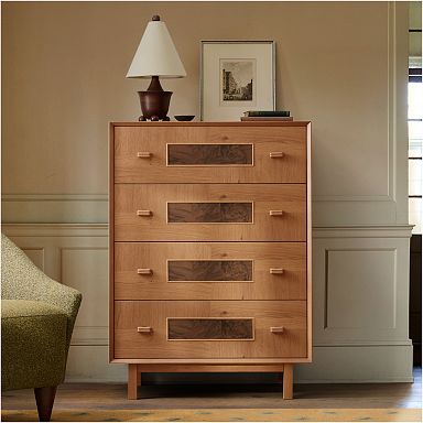 long and short dresser ARTLESS THN XL 6 Drawer With a fully wood exterior short long dresser Homfa Wood