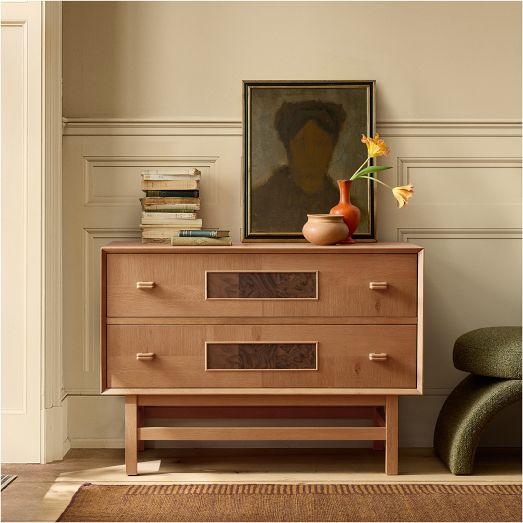 Pierce & Ward Two-Tone Wood Console (40") by West Elm