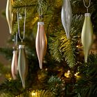 Small Glass Marquise Ornaments (Set of 25) - Pastel