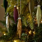 Small Glass Marquise Ornaments (Set of 25) - Festive