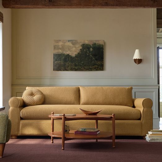 Pierce & Ward Channeled Sofa (60"-92") by West Elm
