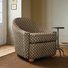 Pierce &amp; Ward Curved Slipper Chair