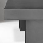 Block Leg Outdoor Dining Table