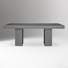 Block Leg Outdoor Dining Table