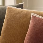 Pierce &amp; Ward Chenille Bordered Pillow Cover