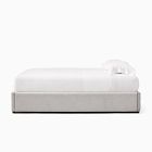 Upholstered Low Profile Bed Frame with Storage Options