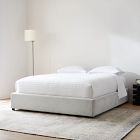 Upholstered Low Profile Bed Frame with Storage Options