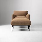 Penn Upholstered Outdoor Lounge Chair w/ Ottoman