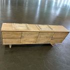 Open Box: Anton Solid Wood Media Console (80") - Cerused White