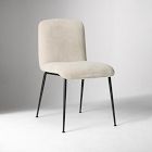 Open Box: Bennie Dining Chair - Performance Chenille Crossweave Sand, Textured Antique Bronze