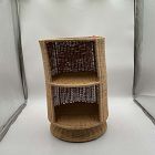 Open Box: Billie Rattan Side Table (23") - Rattan Natural