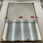 Open Box: Pierce &amp; Ward Wall Mirror (27.4"W x 39.25"H) - Antique Brass