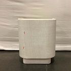 Open Box: Solstice Raffia Storage Nightstand (20"W x 23.4"H) - Whitewash