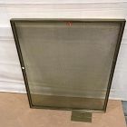 Open Box: Thin Metal Fireplace Screen (38" x 32") - Antique Brass