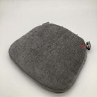 Open Box: Windsor Dining Chair Cushions, Set of 2 - Performance Distressed Velvet Pewter