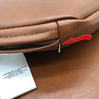 Open Box: Classic Café Dining Chair Cushions, Set of 2 - Vegan Leather, Saddle Nut