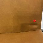 Open Box: Framework Dining Chair, Set of 2 - Ludlow Leather Sesame, Burnt Wax