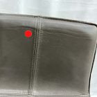Open Box: Slope Leather Counter Stool (26") - Saddle Leather Slate, Charcoal