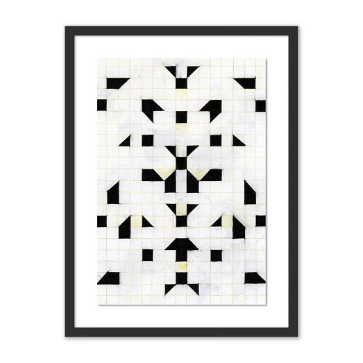 Faceted View Framed Wall Art by Gold Rush Art Co Zoe Bios by West Elm