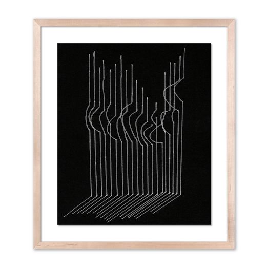 Lined Up Framed Wall Art by Dan Hobday by West Elm