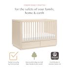 Babyletto Bento 3-in-1 Convertible Storage Crib w/ Toddler Bed Conversion Kit
