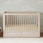 Babyletto Bento 3-in-1 Convertible Storage Crib w/ Toddler Bed Conversion Kit