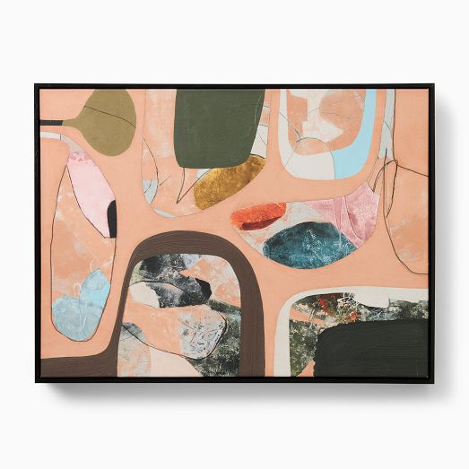 Gemstones Abstracted Wall Art by West Elm