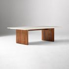 Anton Solid Wood & Marble Coffee Table (53")